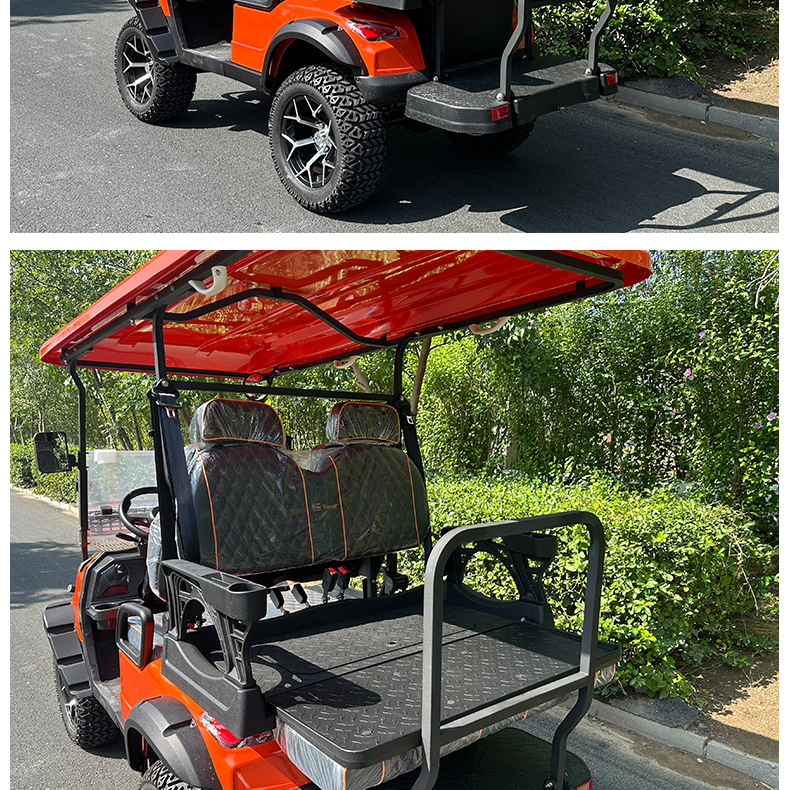 Xinda Road F Model 4 Electric Golf Cart Factory Property Winery Patrol Shuttle Vehicle Scenic Spot Tourist Sightseeing Vehicle