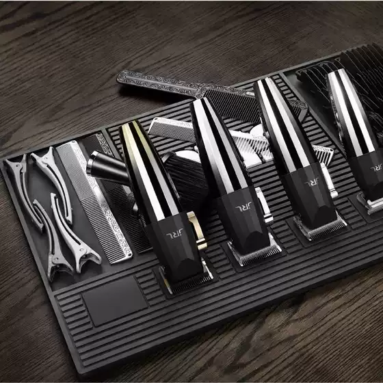 Electric Push Pad American Jrl Hairstylist Hairdressing Tools Professional Electric Clipper Magnetic Anti-Slip Pad Clipper Storage Pad