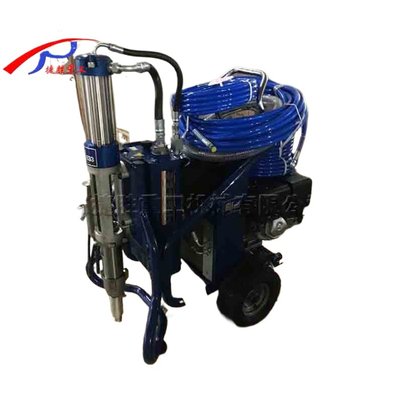 Pulverizador de masilla pequeño equipo de pulverización de pintura de látex interior y exterior máquina de recubrimiento de pintura de piso epoxi industrial