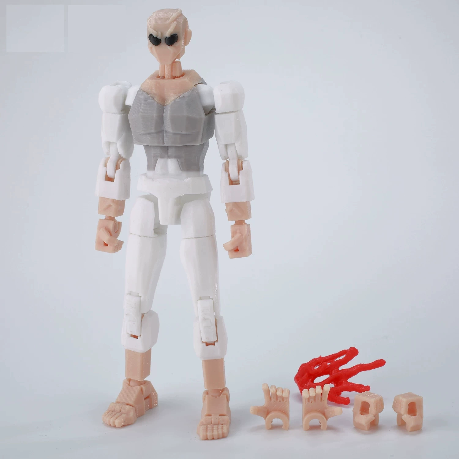 Кукла, подвижная настольная игра, конструктор, минифигура, игрушка, 3D