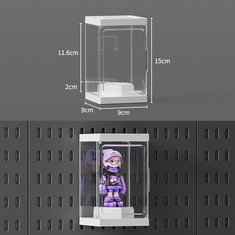 [new style] 9*9cm figure box-white