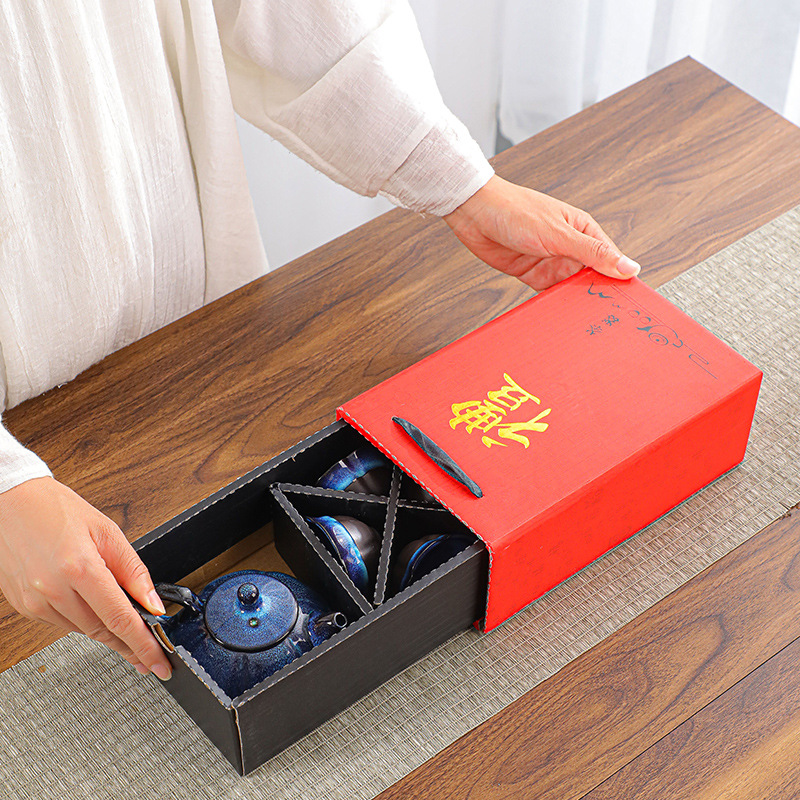 Manufactor Direct selling ceramics Kungfu Online tea set teacup suit 24 business affairs Quik gift logo