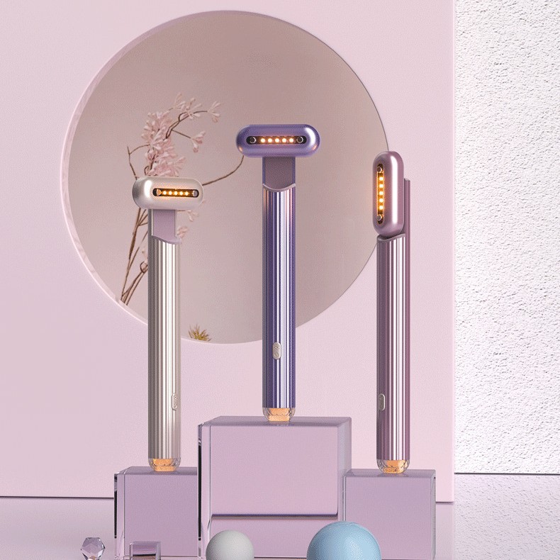 Eye Beauty Device, Heated Ion Micro-Vibration Eye Massager, Rotating to Reduce Dark Circles, Remove Eye Bags, Eye Protection Device, Anti-Aging