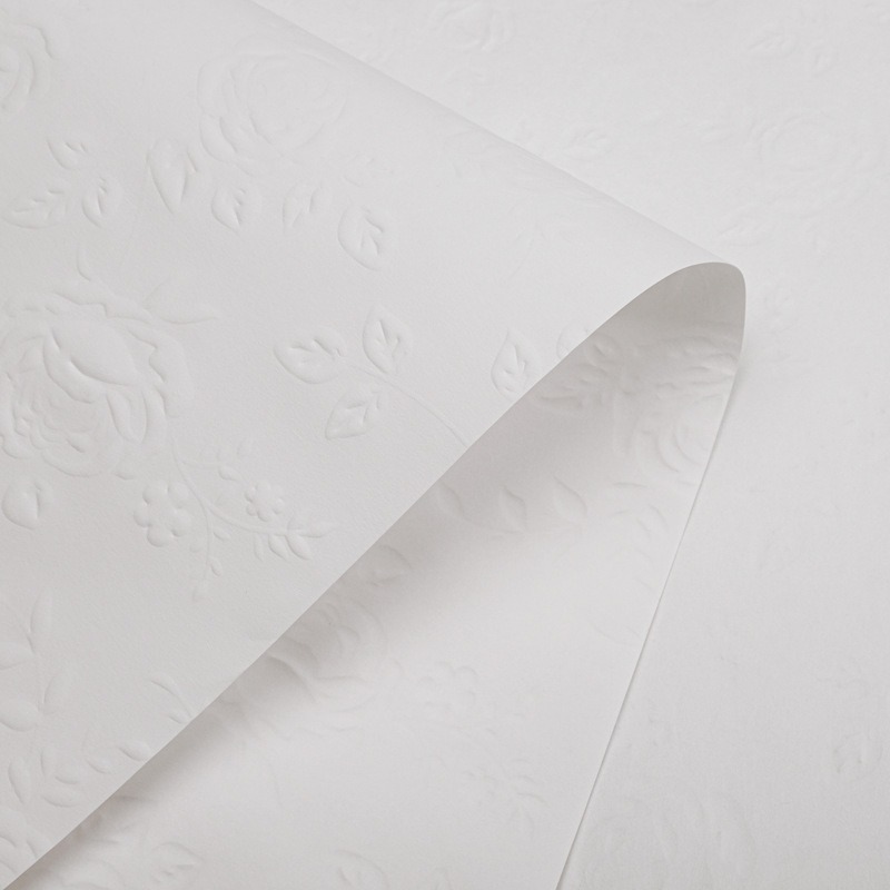 Papel de regalo para flores famoso en Internet, papel artístico con relieve tridimensional, papel de kapok impermeable, materiales de embalaje para arte floral.