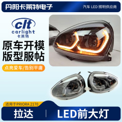 跨境前大灯head lights LED适用于拉达PRIORA2170越野车改装配件
