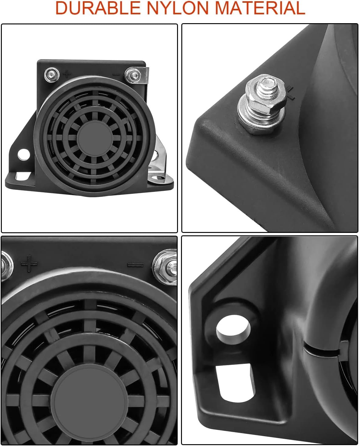 Waterproof Reversing Horn Can Be Used as a 12-80Valarmip67Siren Suitable for Truck Reversing Tweeter