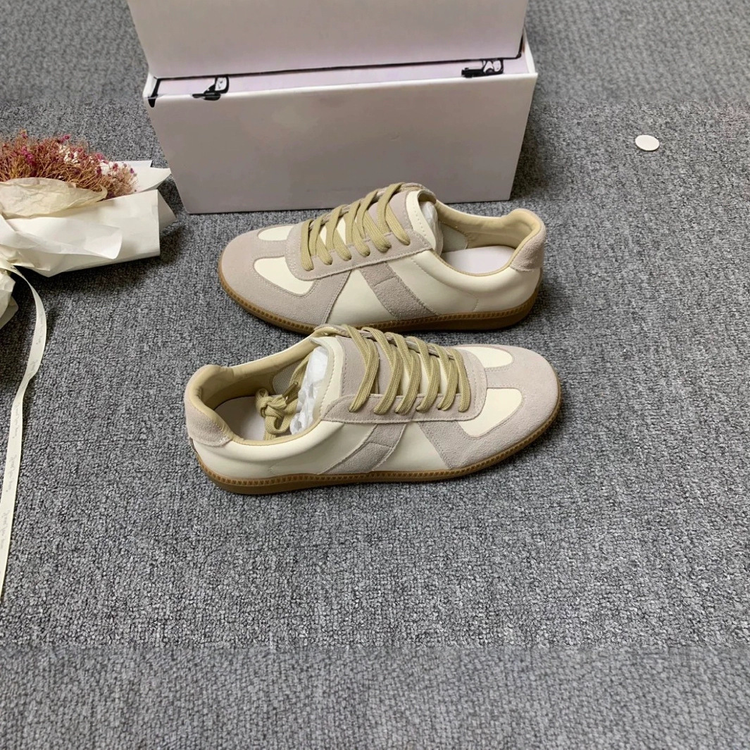 Zapatos para hombres y mujeres, zapatos de cuero de vaca, zapatos de skate, zapatos casuales retro, zapatos blancos transpirables y cómodos, marca de moda