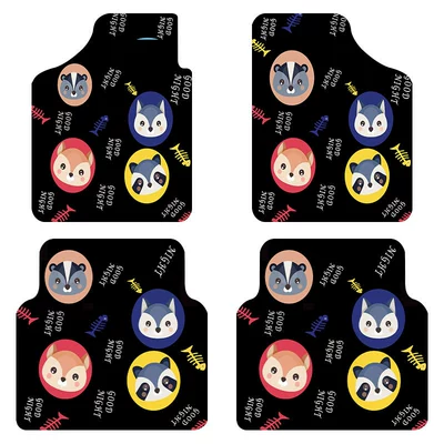 Universal Foot Pad, Four-Season Universal Car Floor Mats - star-style-5-main-driver-co-pilot-two-piece