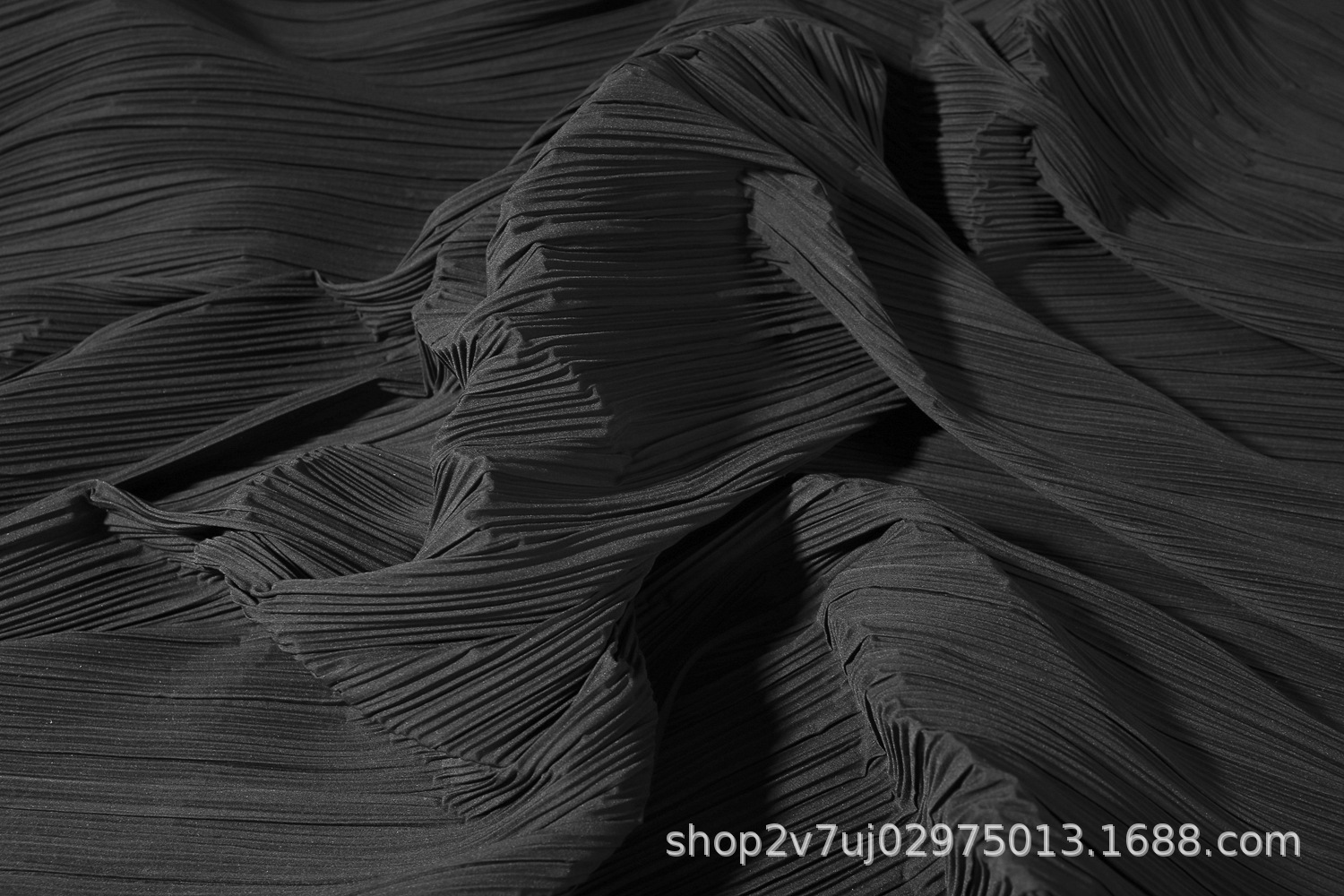 三宅一生シワ生地布地diy三宅一生背景装饰画圧シワ生地レモン布坊