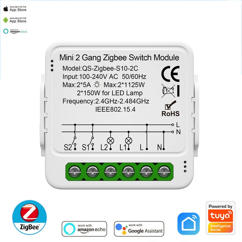 Graffiti Fractor ZigBee Pass Интеллектуальные Программки One Two - три Открыть Брокер Смарт-выключатель