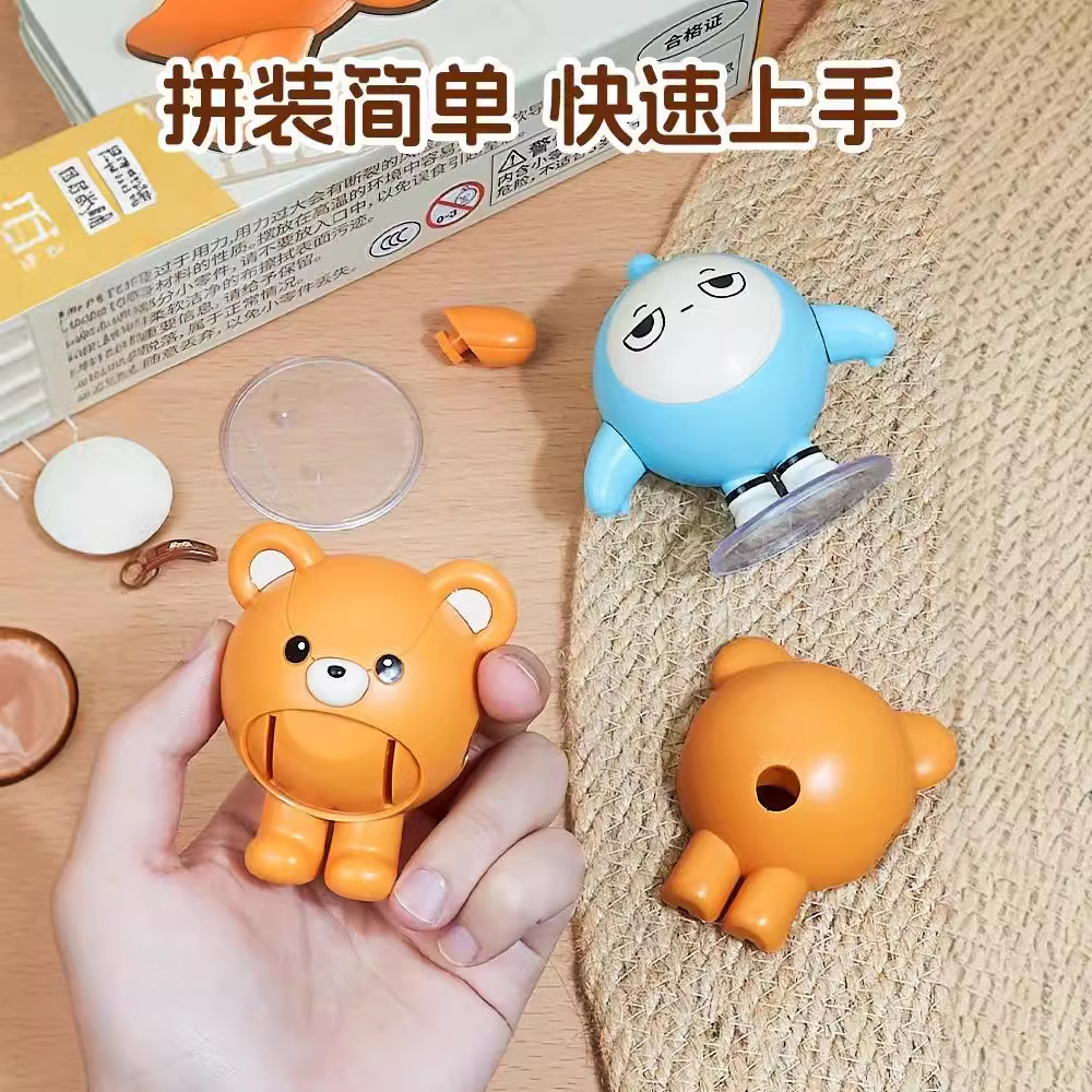 계란 파티 조립 인형 세트 트렌디 플레이 장식품 블라인드 박스 애니메이션 주변 장난감 인형 생일 선물