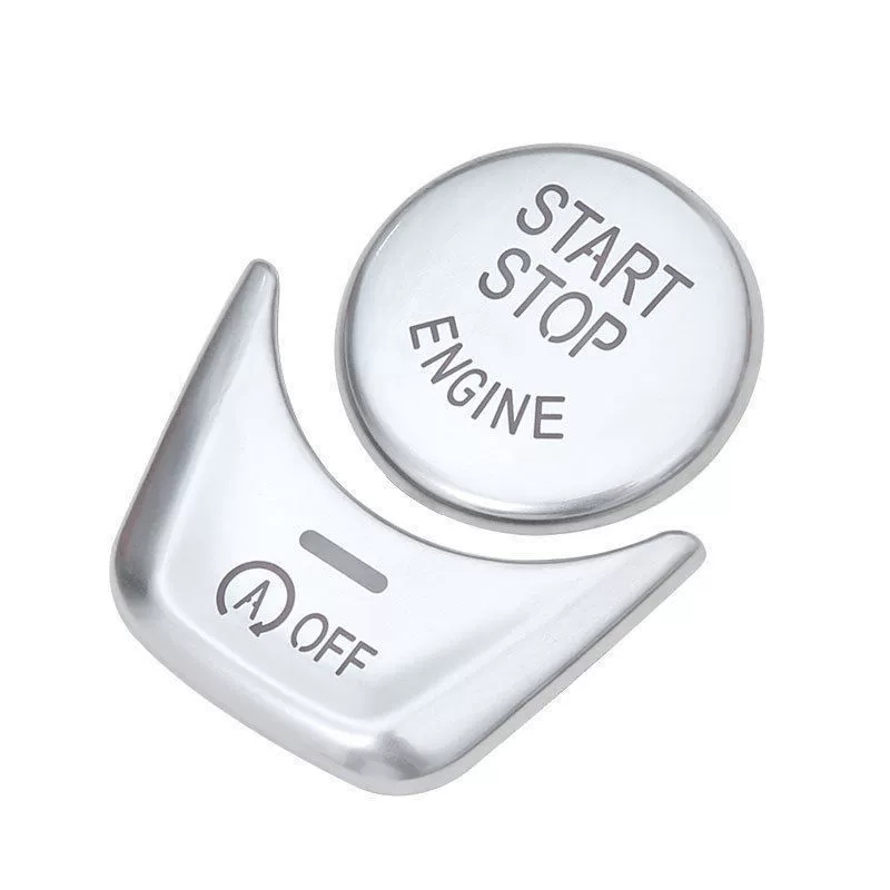 Подходит для BMW 5 серии 18-21, кнопка One-button Start, накладка для кнопки запуска, декор для салона для New X3 X4 525 530Li