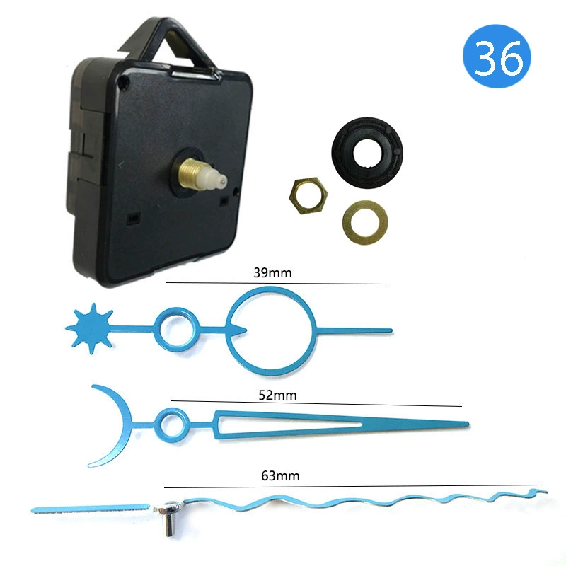 Cross -border spot static hanging clock movement, table clock clock movement, DIY clock movement clock chip core, multiple specifications