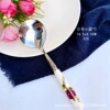 Spoon, set, tableware stainless steel, wholesale, Birthday gift