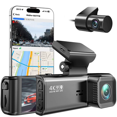 Driving recorder 1080P Driving Recorder REDTIGER - 4k1080p-standard-car-charger-with-car-round-pull