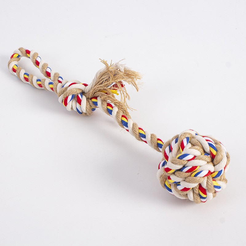 목화 및 린넨 헝겊 매달려 공 120 g 길이 38cm