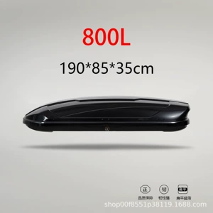 [800L Roof Box] Factory Direct Sales Roof Box Ultra-Thin Roof Box Suitcase Luggage Rack