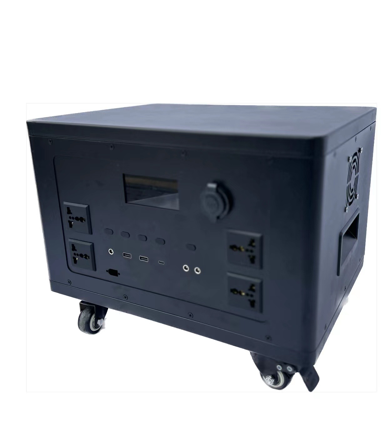 Kit de fuente de alimentación de almacenamiento de energía portátil para exteriores Sistema de generación de energía solar fotovoltaica doméstica Fuente de alimentación de almacenamiento de energía Fábrica de carcasa