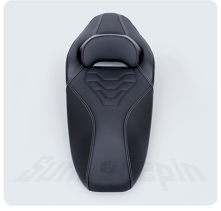 Suitable for Haojue UFR150 modification and upgrade, featuring a softer and higher seat cushion, and a UHR150 full-coverage seat cushion