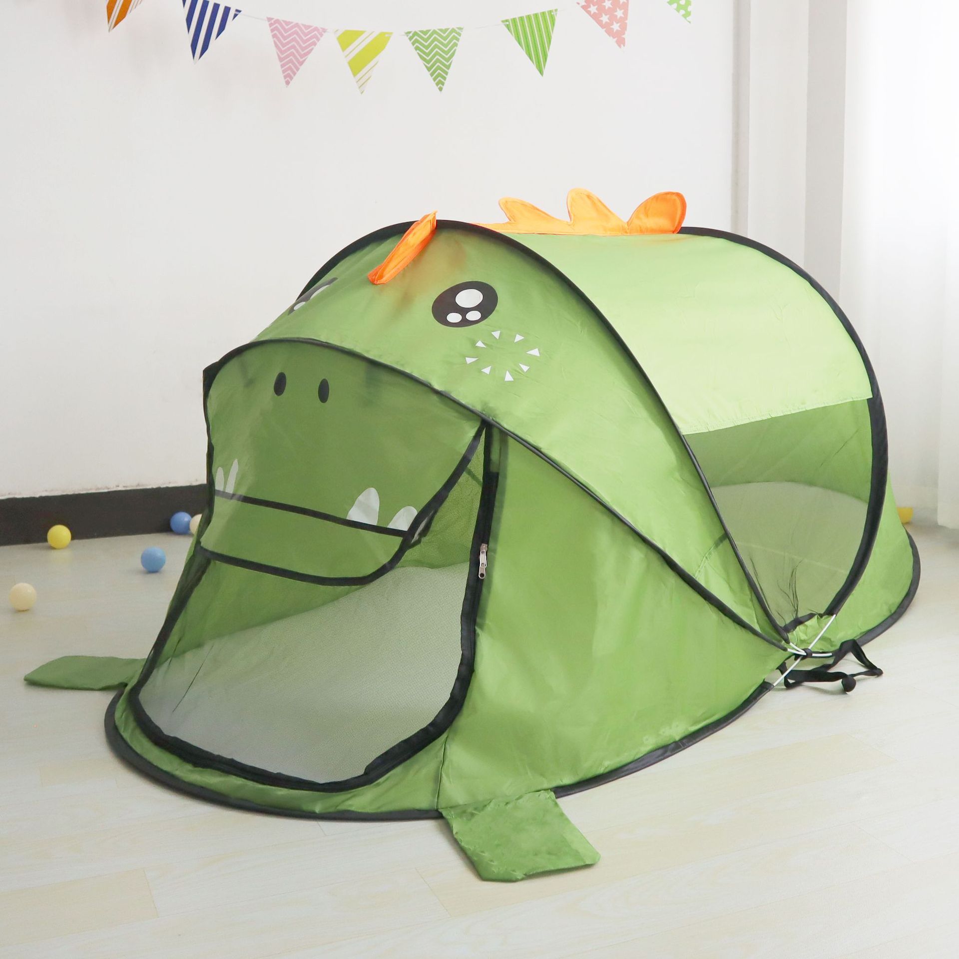 Children's Beach Tent Instant Setup Indoor Outdoor Playhouse for Boys and Girls Ultra Large Portable Sleeping Mosquito Net