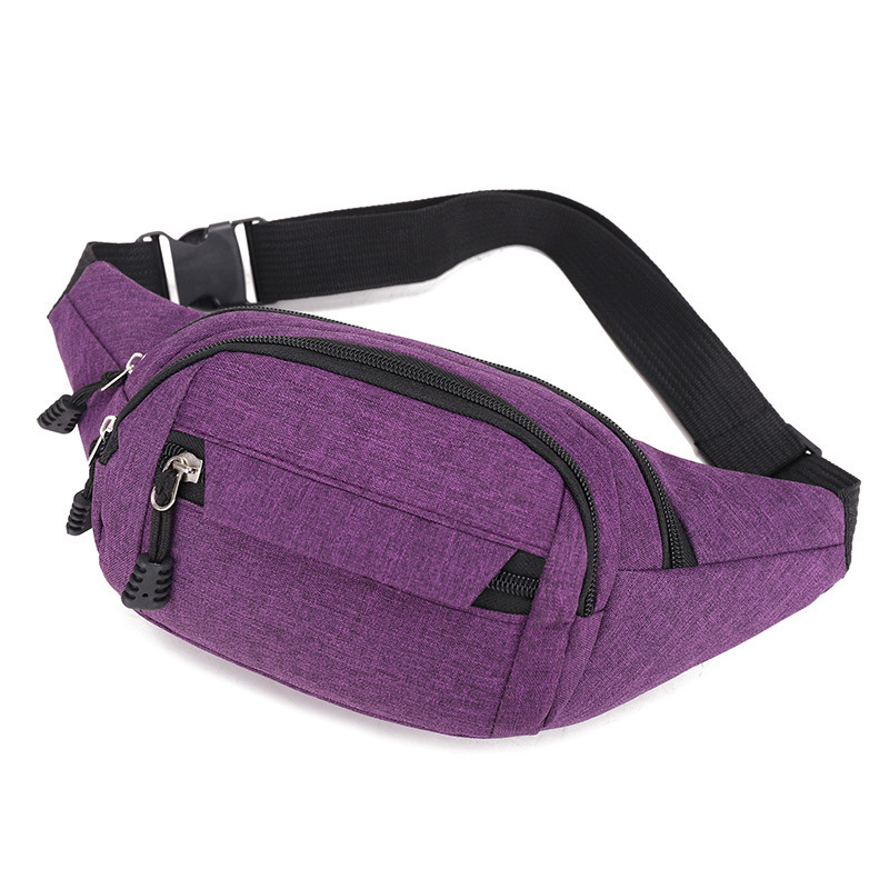 Riñonera Deportiva para Hombre de Nailon, Impermeable y Resistente al Desgaste