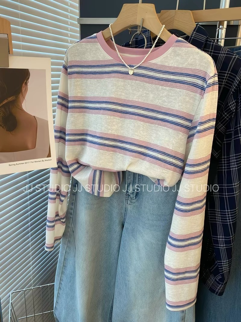 Extra large design spring cute base body-friendly long-sleeve