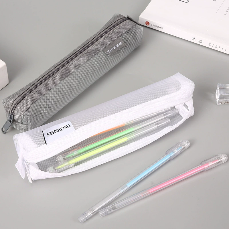 Pencil case, handheld square storage bag for elementary school students, wholesale