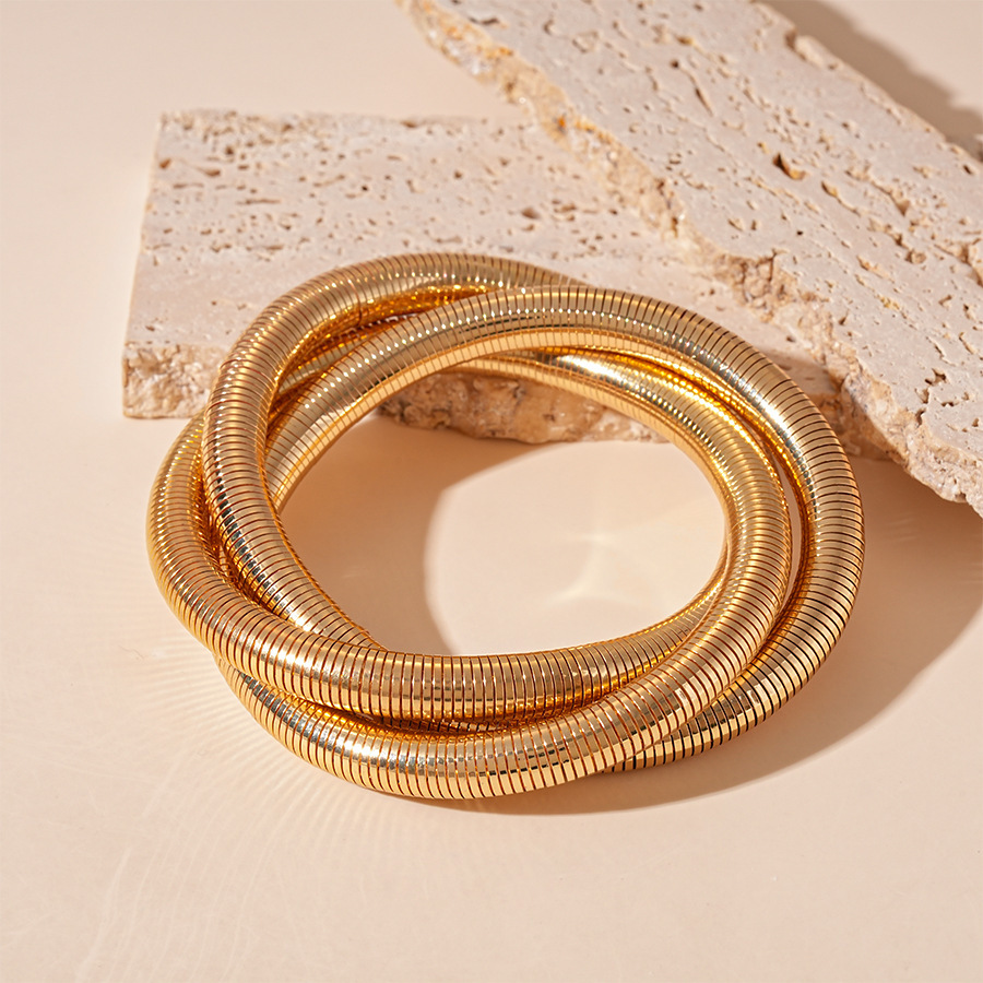 Pulsera de apertura geométrica irregular metálica europea y americana, personalidad exagerada, temperamento de nicho simple, joyería de alta gama femenina