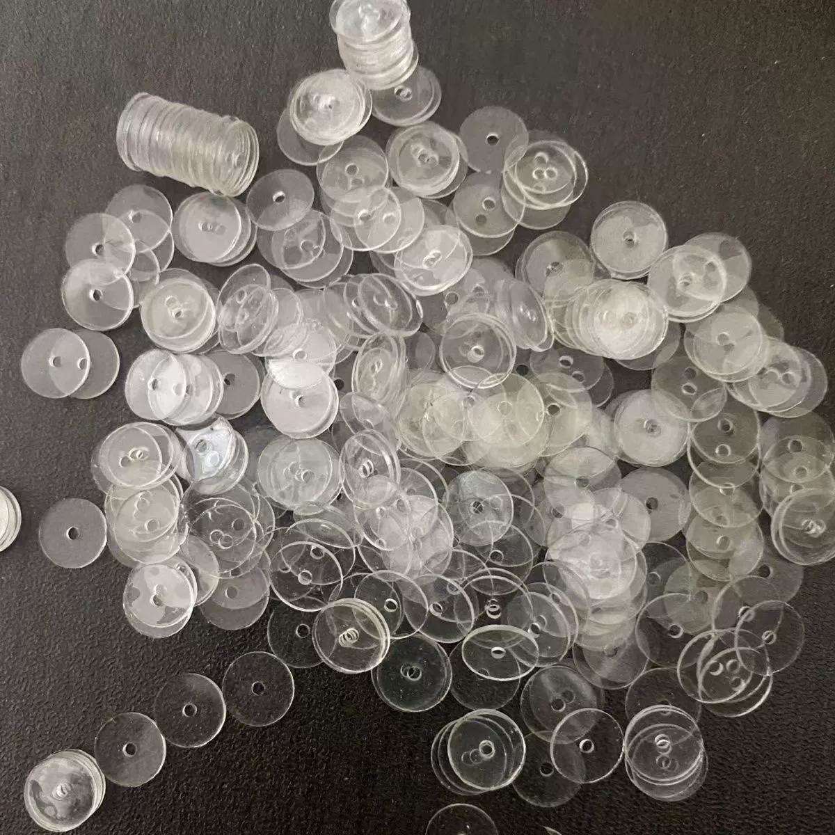 Прозрачная силиконовая прокладка Wen Play Браслет Кинг-Конг Бодхи Кристалл Браслет Мягкая прокладка Жемчужная пластиковая бусина Ppp Spacer