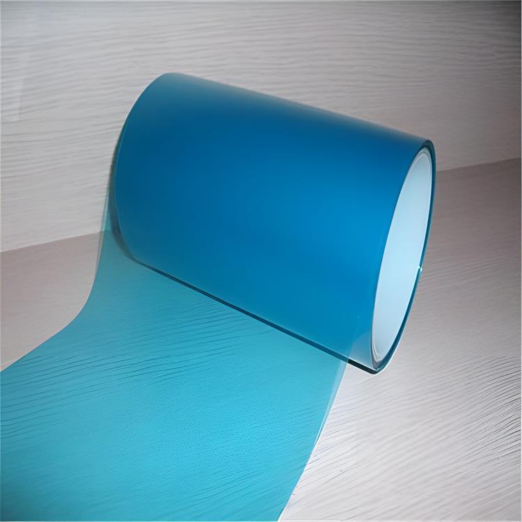 中粘性键盘pe蓝色保护膜 PVC静电膜现货 屏幕PET保护膜