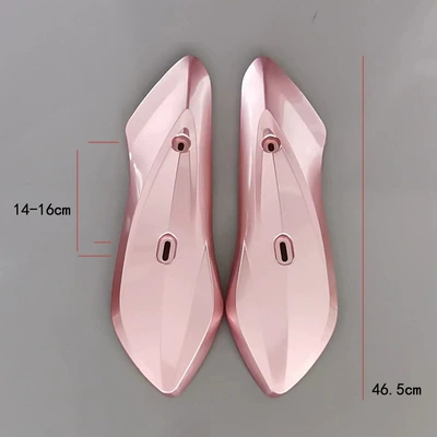 Electric vehicle fender, guard shell plastic parts rear - rose