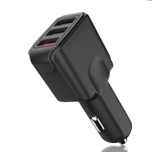 防火外壳ce认证QC3.0+双usb车充5v4.8a智能充电多口usb车载充电器