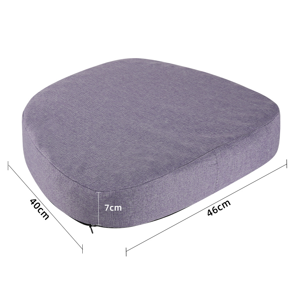 Cojín de esponja en forma de onda de estilo caliente transfronterizo de Amazon Cojín de asiento de silla de oficina Cojín transpirable para hemorroides