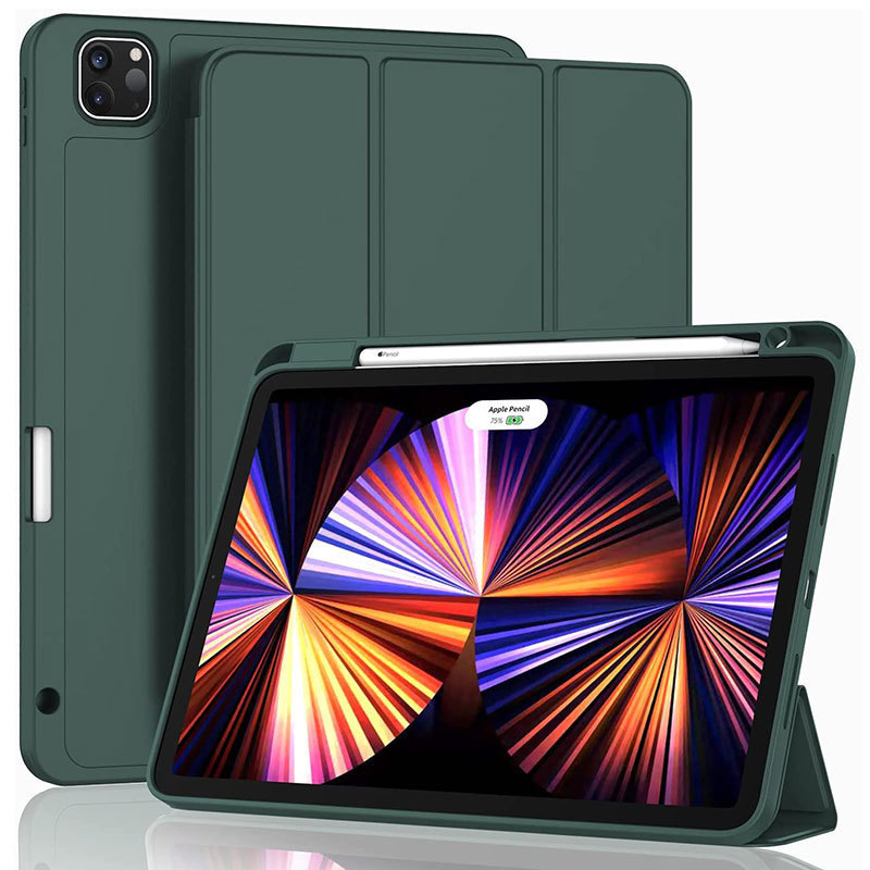 Suitable for iPad Air Right Pen Slot Protective Case Pro13 Ipad10Th Pro11 2024 Tablet Leather Case