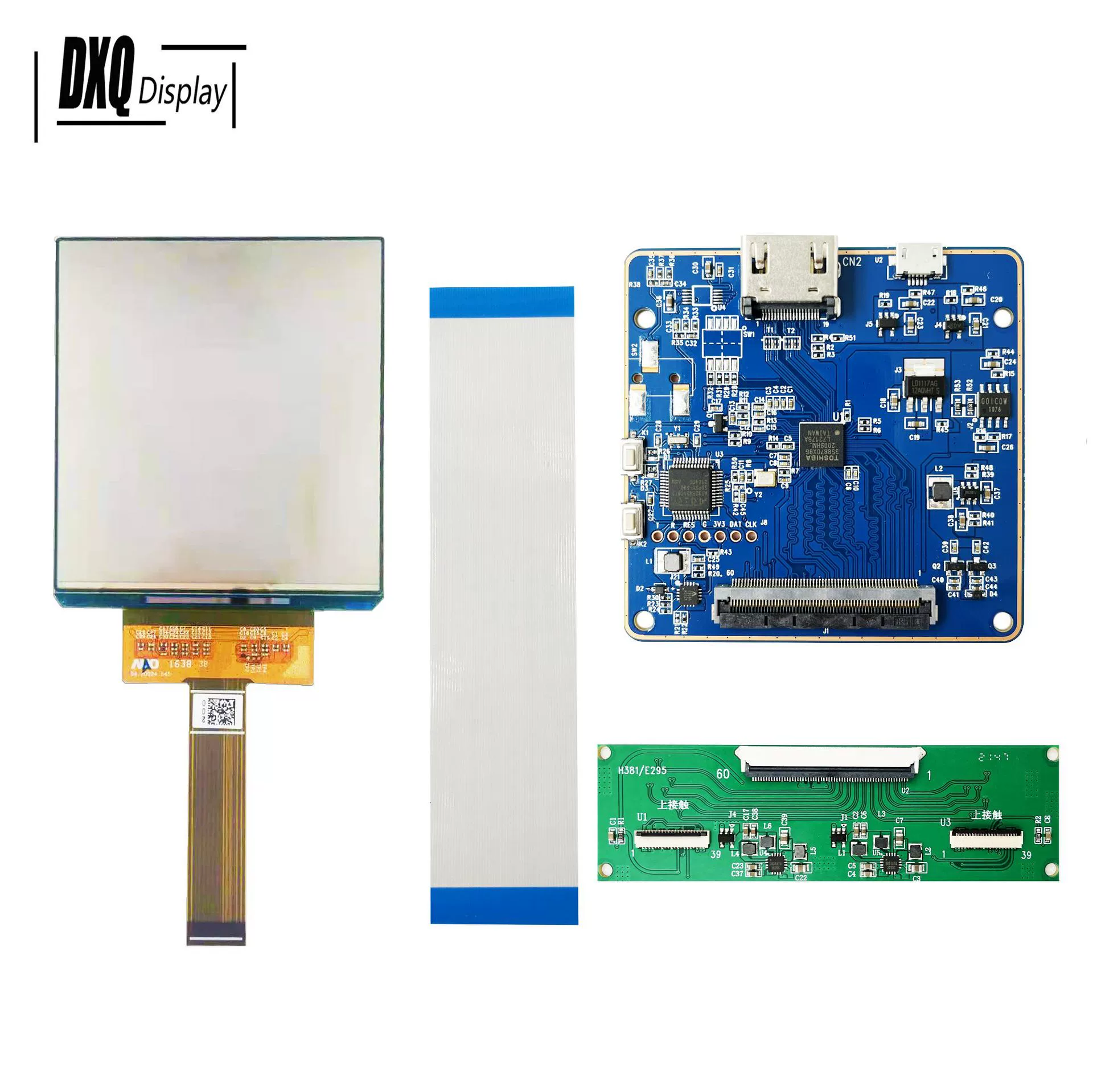 Экран OLED 3,81 дюйма 1080*1200 квадратный дисплей MIPI к HDMI двойной экран платы одинаковый/различный дисплей VR очков экран