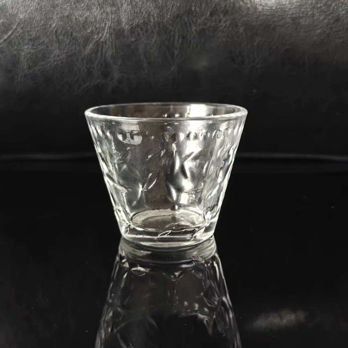 Taza Pequeña de Té de Vidrio 65ml Vidrio Resistente al Calor para Oficina y Hogar