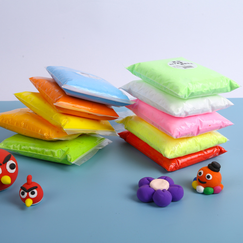 Fábrica al por mayor 100g ultraligero arcilla juguetes educativos niños ultraligero arcilla de color hecha a mano DIY espacio arcilla plastilina