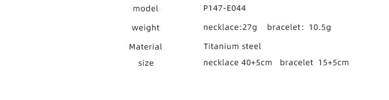 Titanium Steel 18k Gold Plated Light Luxury U-shaped Horseshoe Bracelet Necklace Wholesale display picture 2