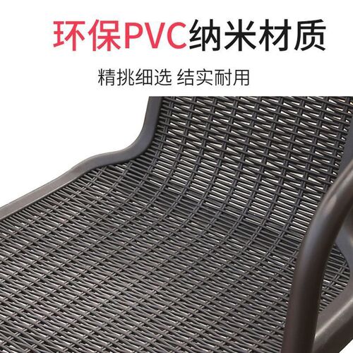 Outdoor table and chair set, rattan chair, outdoor leisure three-piece set, garden patio, wrought iron courtyard balcony seating set, small coffee table