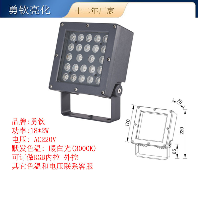 Flat mouth model 36W