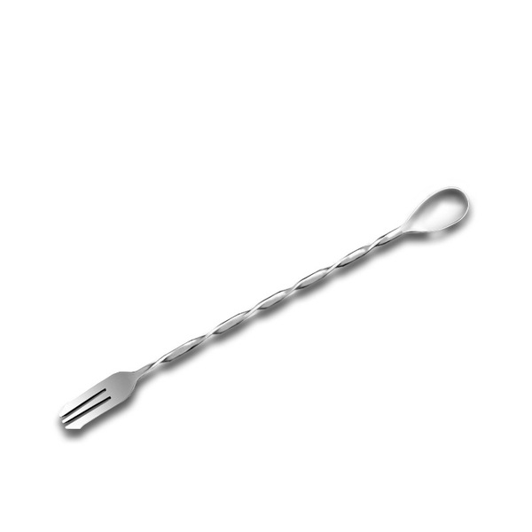 304 stainless steel bar spoon cocktail bar mixing spoon milk tea…
