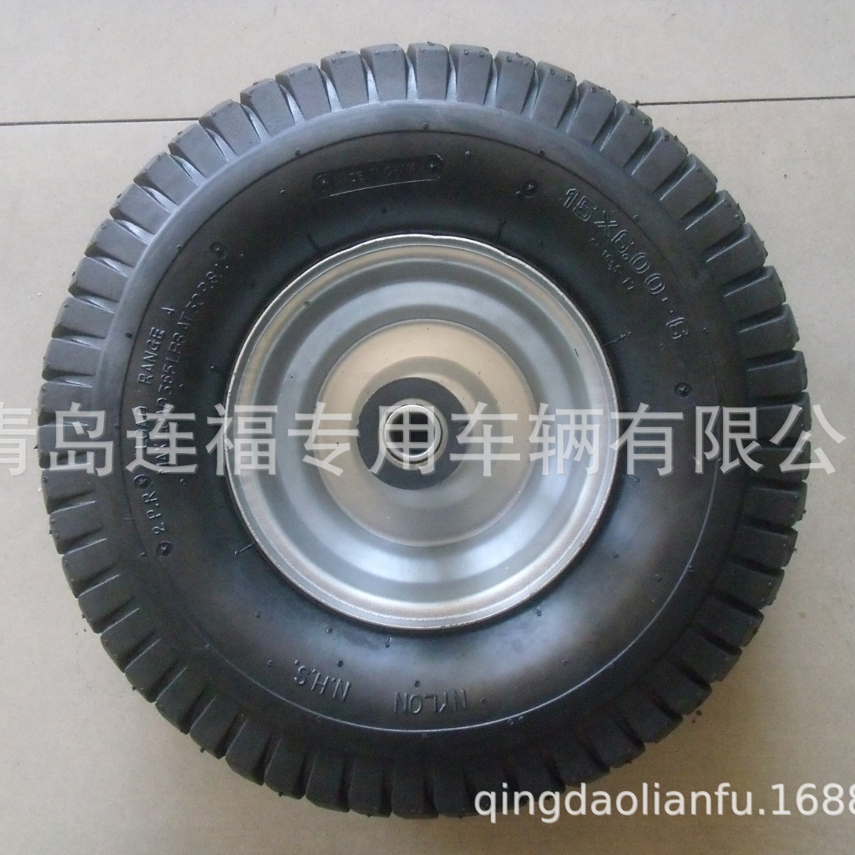 供应外贸6.00-6橡胶轮胎 镀锌铁轮辐 工具车轮胎 欢迎洽谈