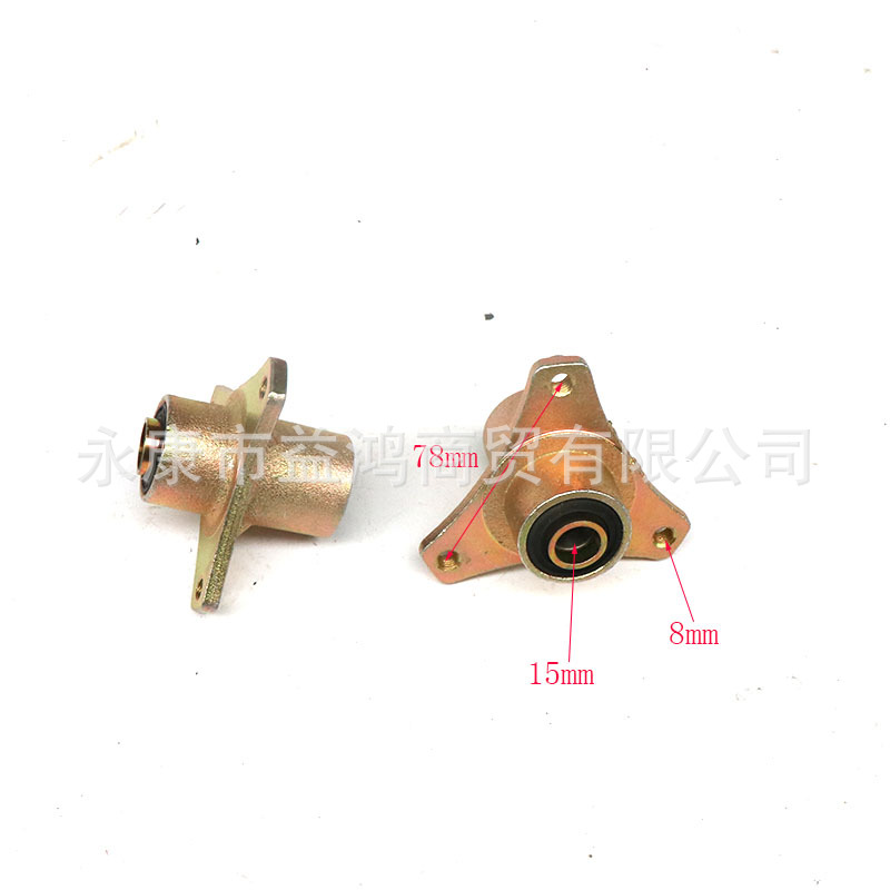 DIY self-made car four-wheel kart front suspension accessories small bull beach car upper and lower rocker arm swing arm with shock absorption