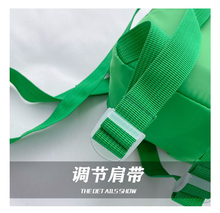 Kindergarten schoolbag for children, boys and girls, 1-3-5 years old, anti-wandering rope, cute frog, double-shoulder baby small backpack undefined