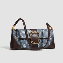 秋冬包包百搭高级感复古法棍女2024新款小众单肩腋下包斜挎