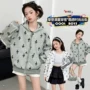 连帽秋季字母女童外出服