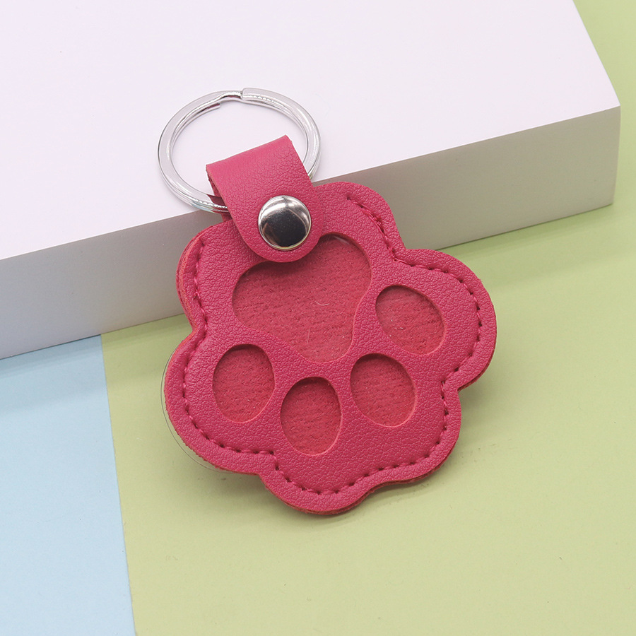 Rojo rosa (círculo plateado)