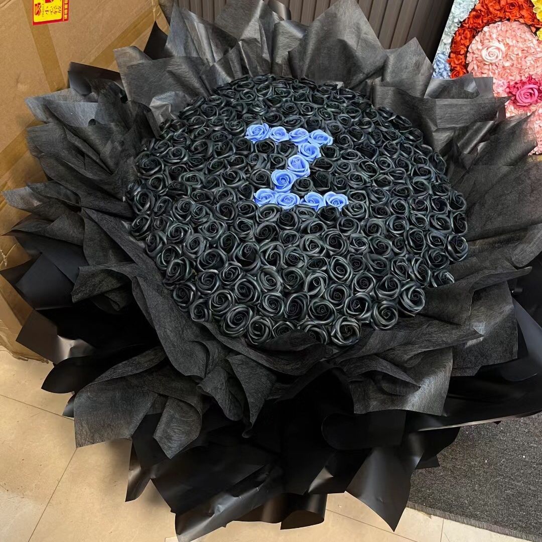 [남자친구를 위한 꽃다발] 장미 199송이 + 램프