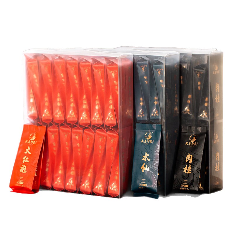 武夷山特級岩茶、紅茶、シナモン、大紅包、水仙、お土産、ギフト、個人用、個別包装|undefined