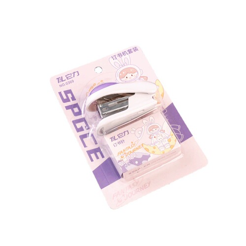 High-looking cute stapler mini pocket stapler office small stapler set manufacturer wholesale